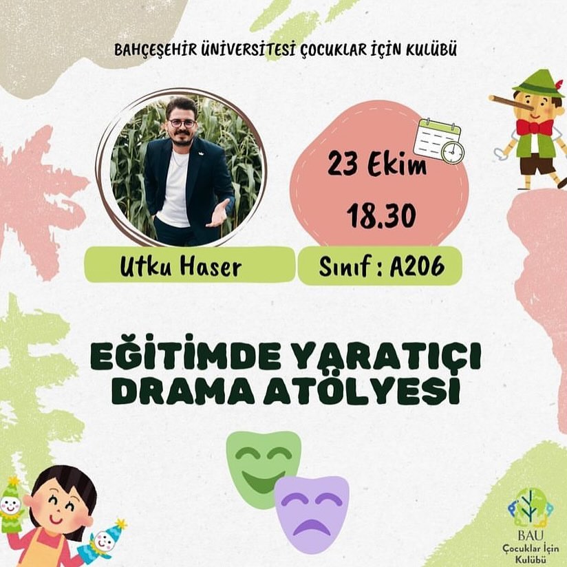 Eğitimde Yaratıcı Drama Atölyesi